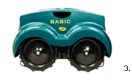 Ambrogio robot rasaerba automatico - Modello L100 Basic - Laterale