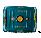 Ambrogio robot rasaerba automatico - Modello L100 Basic - Sopra